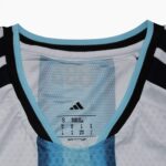 Argentina 2026 player jersey breathable fabric texture