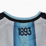 Argentina 2026 Home Player Jersey back close neck view