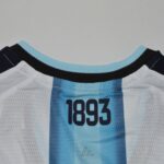 Argentina 2026 player jersey breathable fabric texture