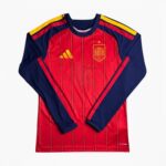 Spain 2026 home fan jersey front view