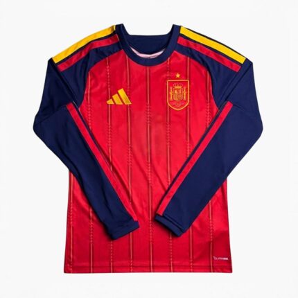 Spain 2026 home fan jersey front view