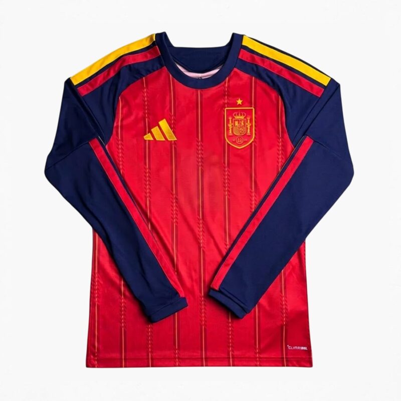 Spain 2026 home fan jersey front view