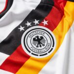 Germany 2026 fan jersey crest close up