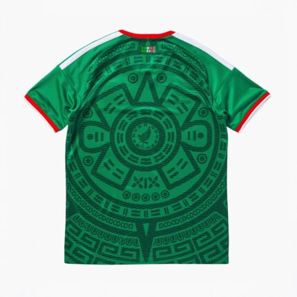 Mexico 2026 home fan jersey back view