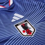 Japan 2026 fan jersey crest close up
